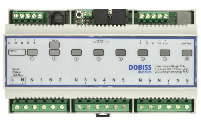 DO5411 DOBISS Moduł przekaźnikowy 16A/230V