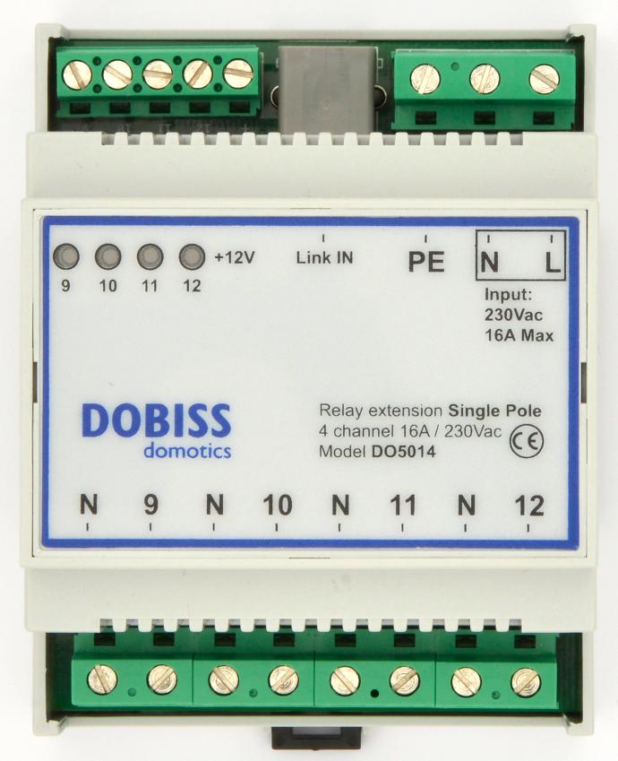DO5014 DOBISS Module d'extension unipolaire (4x 16A/230V)