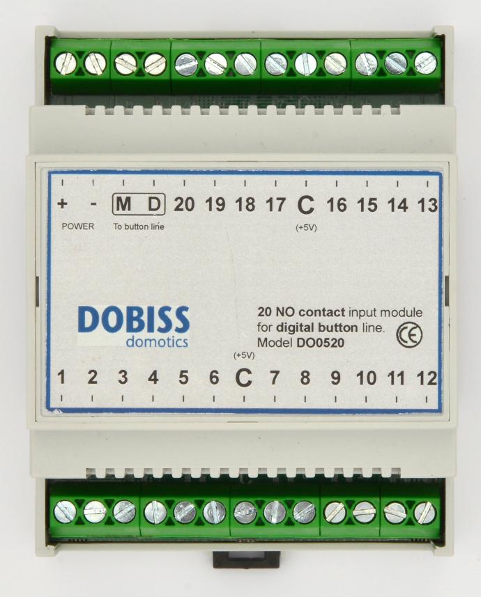 DO0520RELAIS DOBISS Module d'entrée digital 20NO