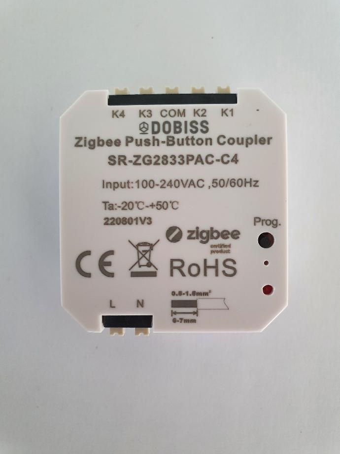 DO5466 DOBISS Micromodule ZIGBEE - bouton poussoir 4NO