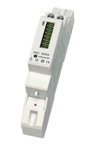 DO0055 1P kWh meter Din rail voor integratie met Dobiss Energie interface