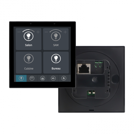 DO5525-B/PoE-V2 DOBISS NXT Ecran NanoTouch NOIR 4"