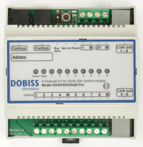 [DO5470] DO5470 DOBISS Moduł analogowy wyjść 0/1-10V