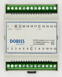 [DO0520RELAIS] DO0520RELAIS DOBISS Module d'entrée digital 20NO