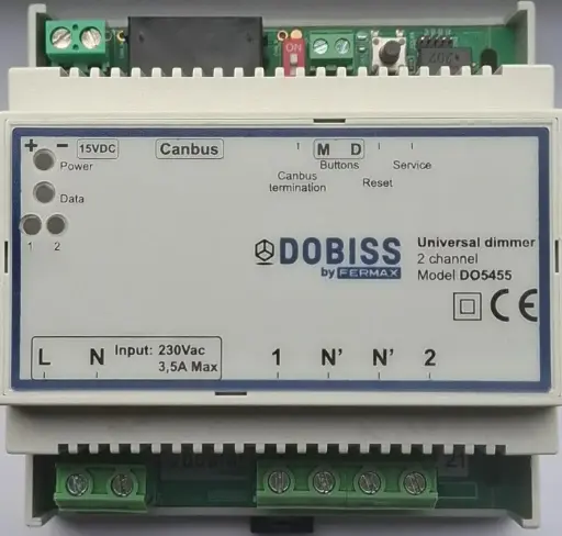 [DO5455] DO5455 Universal 2-channel dimmer